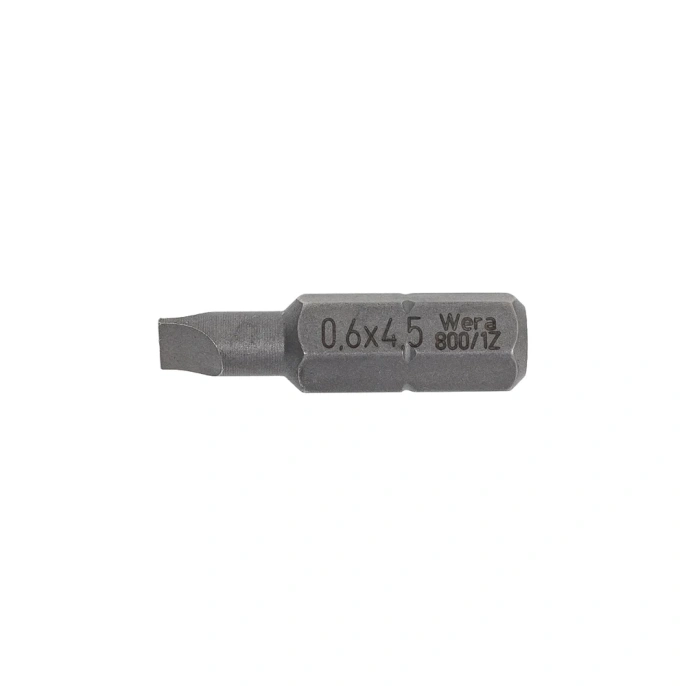 Бита Z SL0,6x4,5/25 мм WERA WE-072055