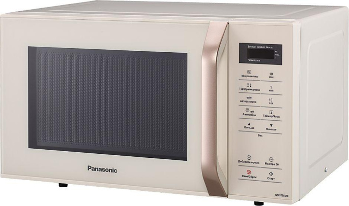 Микроволновая печь Panasonic NN-ST35MKZPE, 800Вт, 25л, бежевый