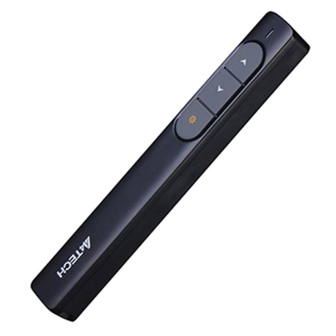 Презентер A4 Fstyler LP15 Radio USB 15м черный {1198666}