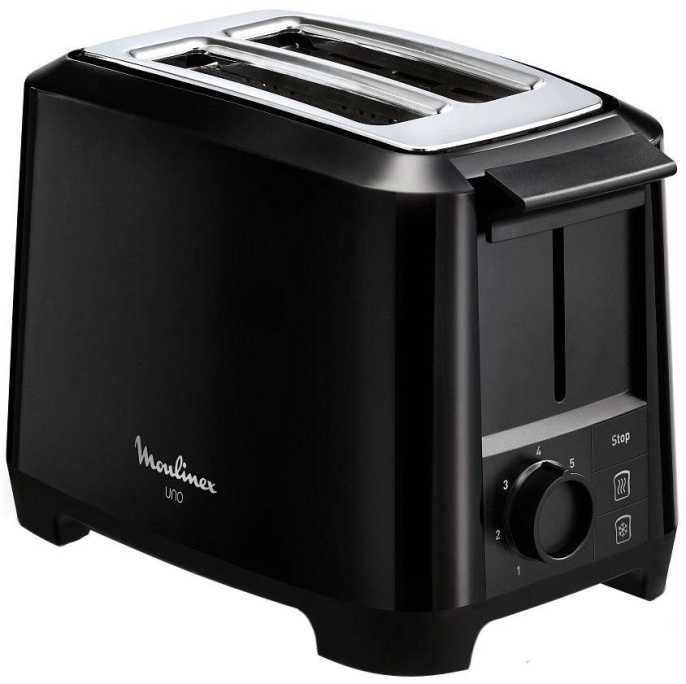 Тостер Moulinex Uno LT140811, черный [8010000210]