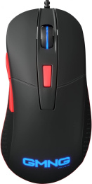 Мышь GMNG 720GM черный/красный оптическая 3200dpi USB для ноутбука 6but 1620711