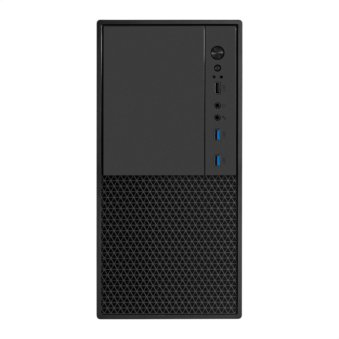 Корпус Minitower ExeGate BAA-308MU2 (mATX, без БП, 1*USB+2*USB3.0, HD Audio, черный) EX299073RUS