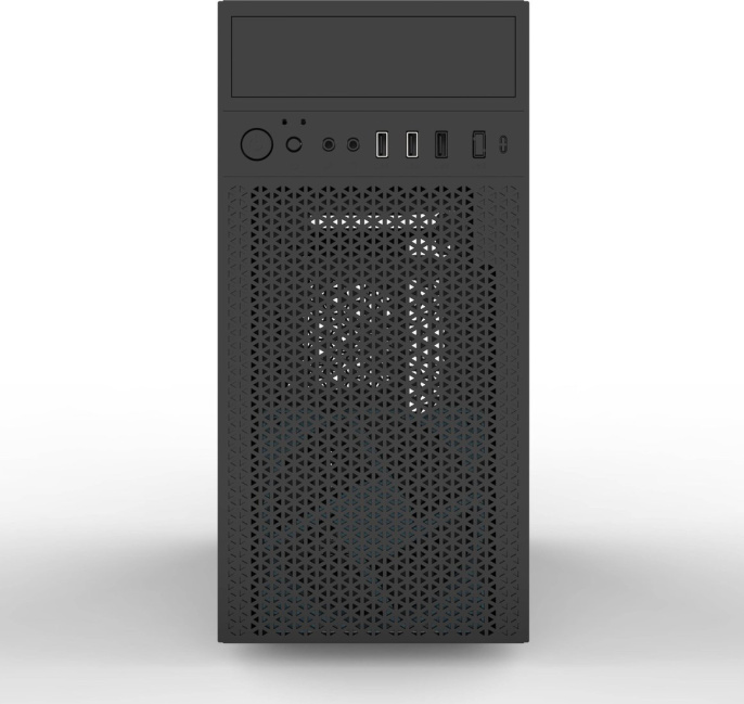 Корпус mATX без БП SuperPower M2, 2xUSB2.0, 2xUSB3.0, USB Type-C