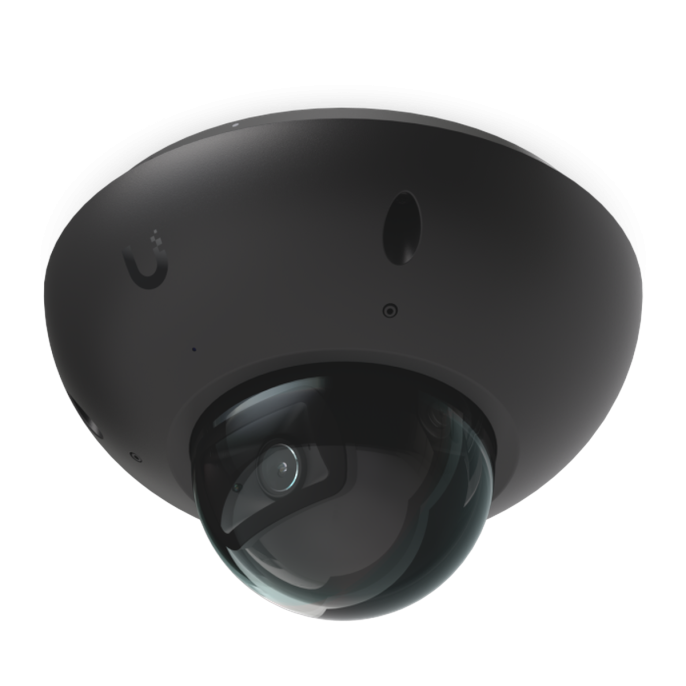 Ubiquiti UniFi Protect Camera G6 Dome Black Купольная камера 4K PoE, с ночным видением, интеллектуальным распознаванием и прочным антивандальным корпусом. UVC-G6-Dome-B