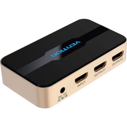 Разветвитель - сплиттер Vention HDMI 19F/2x19F на 2 монитора ACBG0