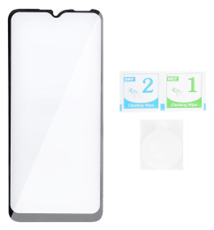 Защитное стекло для экрана Digma 2.5D черный для Samsung Galaxy A02/A02s/A12/A03s 2.5D 1шт. DGG2SAA02A