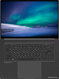 Ноутбук Maibenben P625 (P625QSF0LGRE0) 16" QHD IPS 350N 120Hz/i5-12450H/16GB/SSD512GB/Intel UHD/Fingerprint/Backlit/Linux/Dark Grey