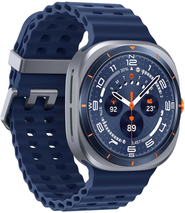 Смарт-часы Samsung Galaxy Watch Ultra LTE 47мм,  1.5",  с SIM,  синий/серый [sm-l705fzb1cau]