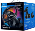 Руль Sven GC-W150 16кноп. с педалями черный