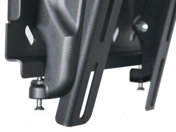 Кронштейн для телевизора Holder LCDS-5010 черный металлик 20"-40" макс.45кг настенный наклон LCDS-5010 METALLIC