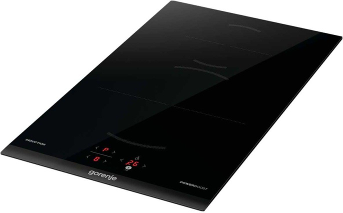 Индукционная варочная поверхность Gorenje GI3201BC, конфорок: 2 шт., стеклокерамика, независимая, черный