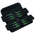 Набор прецизионных отверток Wera, Kraftform Micro, 12 предметов, WE-073675