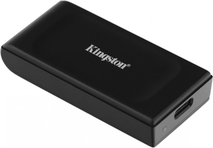 Внешний диск SSD Kingston XS1000 SXS1000/2000G, 2ТБ, черный