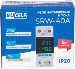Стабилизатор напряжения Rucelf SRW-40A однофазный белый