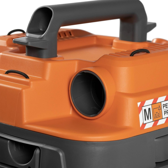 Строительный пылесос Daewoo DAVC 2014S,  оранжевый