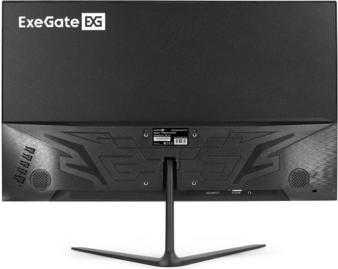 Монитор 21.5" ExeGate ProSmart EV2207 VA LED Grade A+, FHD, 1920x1080@75Гц, 16:9, 250cd/m2, 3000:1, 178°/178°, 5ms, D-Sub, HDMI, Flicker-free, кабель HDMI 1.5м, VESA, регулировка наклона tilt , черный EX294426RUS
