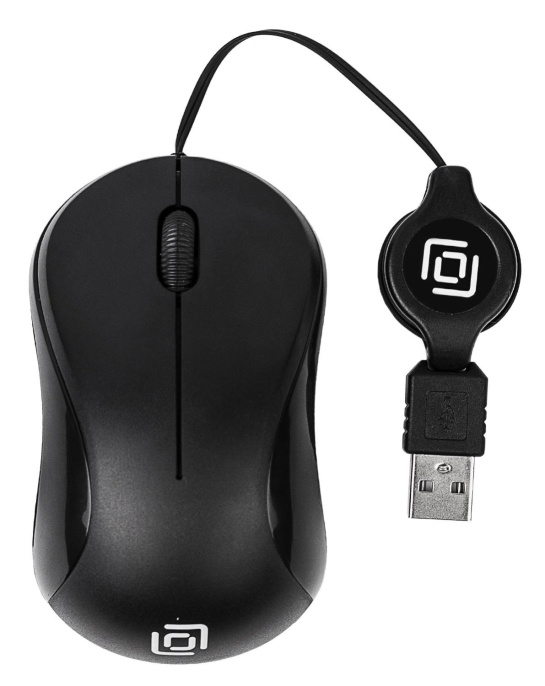 Мышь Оклик 115SR черный оптическая 1000dpi USB для ноутбука 3but (492888)