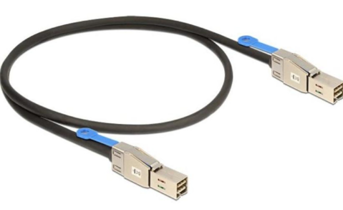 КабельSAS cable, ext., 1m., SFF8644 - SFF8644