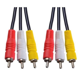 PERFEO Кабель 3xRCA вилка - 3xRCA вилка, длина 1,5 м. R3103