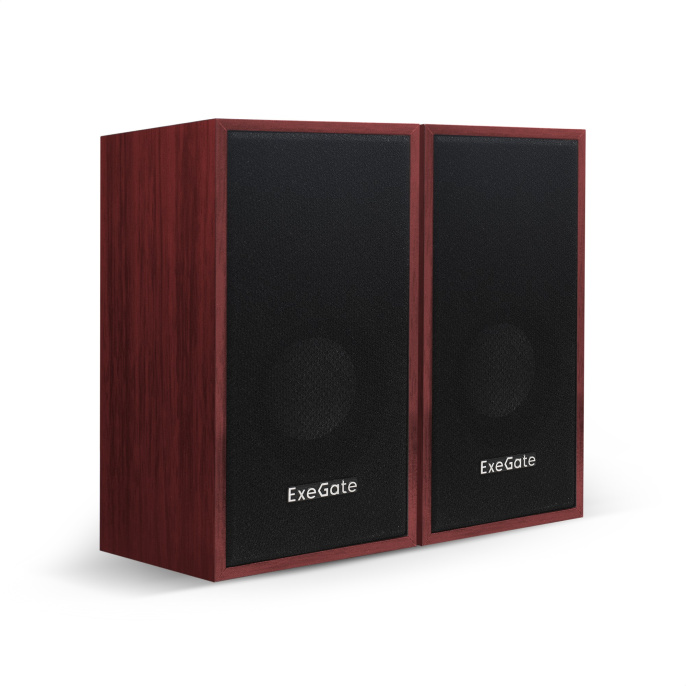 Акустическая система 2.0 ExeGate Tango 314 (питание USB, 2х3Вт (6Вт RMS), 80-20000Гц, вишня, Color Box) EX287059RUS