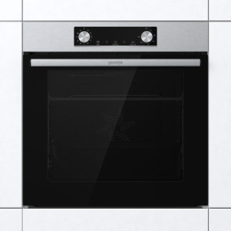 Духовой шкаф электрический Gorenje BO6735E05X, 77л, дверца с 2 стеклами, нержавеющая сталь