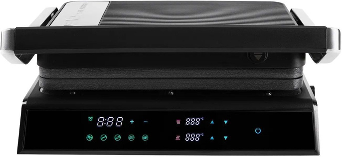Электрогриль Red Solution SteakPRO RGM-M81 1950Вт черный/серебристый