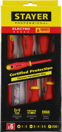 Набор отверток Stayer 25145-H6_z01, 6 предметов