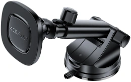 Магнитный автомобильный держатель для приборной панели ACEFAST D45 Magnetic Car Holder For Dashboard - Black AF-D45-BK