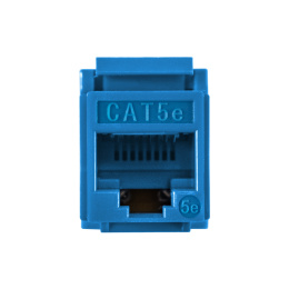 Модуль-вставка Keystone Jack RJ-45 ExeGate KJ-8P8C-U-C5e-180-Dual (Кат.5e, неэкранированная, 180 градусов, IDC Krone/110) EX297337RUS
