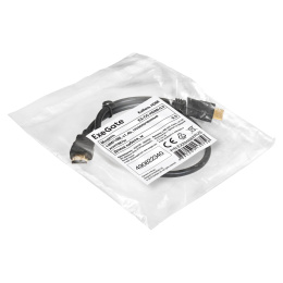 Кабель HDMI ExeGate EX-CC-HDMI-0.5 (19M/19M, 0,5м, v1.4b, позолоченные контакты) EX294682RUS