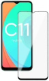 Защитное стекло для экрана Deppa черный для Realme C11 1шт. 62687