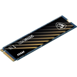 Твердотельный накопитель MSI SSD SPATIUM M371, 1000GB, M.2 22x80mm , NVMe, PCIe 3.0 x4, 3D TLC, R/W 2350/1700, IOPs 90 000/280 000, TBW 210, DWPD 0.12 5 лет S78-440L870-P83