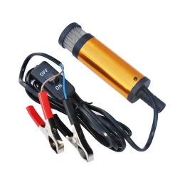 Насос для перекачки топлива АвтоDело 15л/мин фильтр 12 В диаметр 38 мм 42082 14756