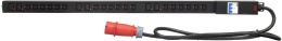 Блок распределения питания POWERCOM PDU-32AV24-18C3-6C9-3P,  вертикал.размещ.,  C13Х18,  C19Х6,  Тип вход. тока 3x32A,  2м