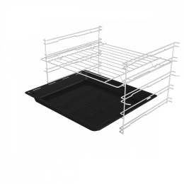 Духовой шкаф электрический Gorenje BO6725E02NBG, 77л, дверца с 2 стеклами, черный