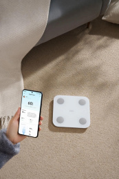 Весы напольные электронные Xiaomi Body Composition Scale S400 макс.150кг белый BHR7793GL