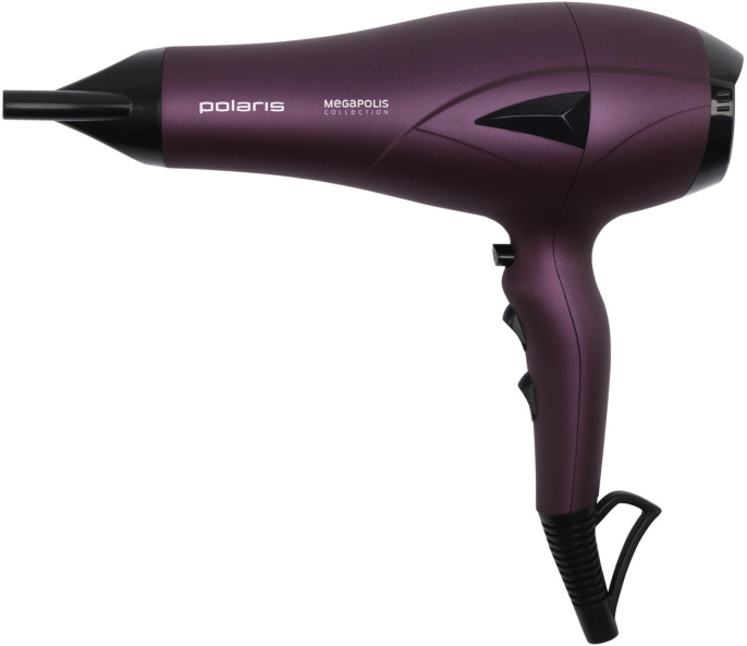 Фен Polaris PHD 2010Ti, 2100Вт, фиолетовый
