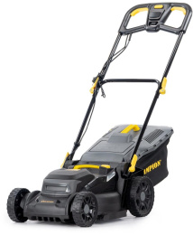 CHAMPION Газонокосилка эл. EM4018 { 1,8 кВт травосб. 40л ширина 400мм 25-75мм, 14,7кг }