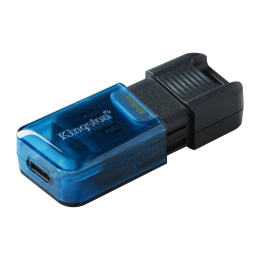 Kingston USB Drive 64GB DataTraveler 80M OTG USB Type-C USB 3.2 черный [DT80M/64GB]