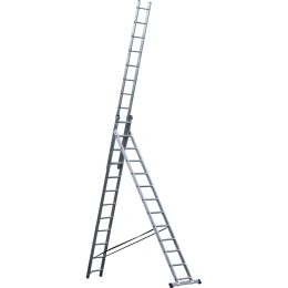 Лестница трехсекционная STAIRS универсальная усиленная 12 ступеней ALP312