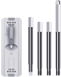 Набор для уборки со шваброй DEFENDER CM-401 серый,ведро 5л, 2 насадки,28401