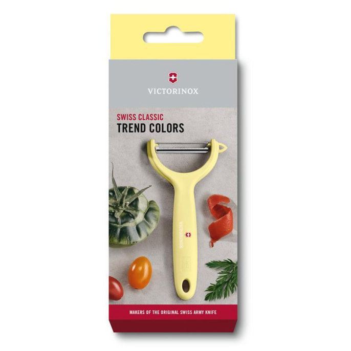 Овощечистка для овощей и фруктов Victorinox Tomato and Kiwi желтый 7.6079.82