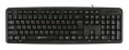 Клавиатура Oklick 90MV2, проводная, USB, мембранная, черный [1185967]