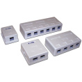 Настенная коробка 4 порта для Keystone TWT-SA4-WH