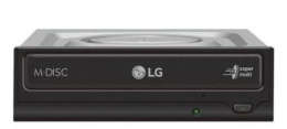 Оптический привод DVD-RW LG GH24NSD5, внутренний, SATA, черный