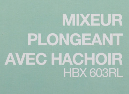 Блендер погружной Gorenje HBX603RL 600Вт бежевый