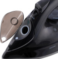 Утюг DOMFY DSB-EI603, с паровым ударом, 2600Вт, с автоотключением, черный