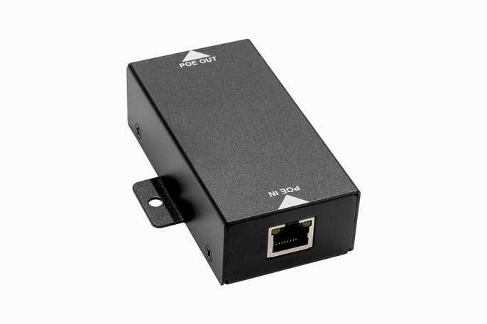PoE удлинитель/ PoE удлинитель Fast Ethernet до 250м на 1 порт. Порты Ethernet: Вход - 1x10/100Base-T RJ45; Выход - 1x10/100Base-T RJ45. Порты PoE: Вход - 1xIEEE 802.3af/at/Passive PoE 40-57V , до 30W ; Выход - 1xIEEE 802.3af/at до 30W . Автоматическое