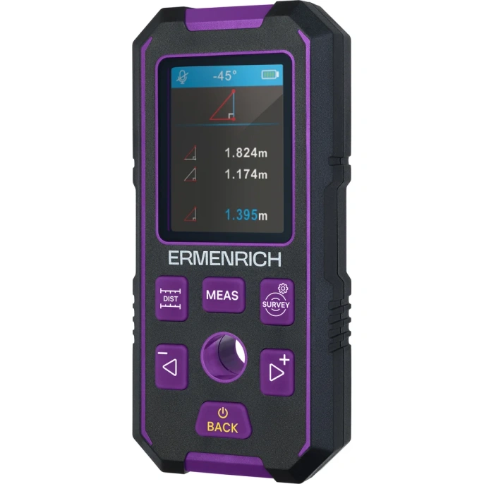 Детектор скрытой проводки Ermenrich (Эрменрих) Ping SM90, фиолетовый 83842