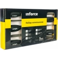 Набор напильников Inforce 200мм, 5 штук 06-15-06